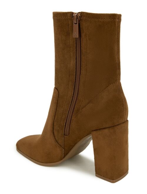 KENNETH COLE NEW YORK Women's Jax Block Heel Stretch Boots