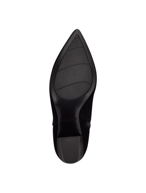 NINE WEST Women's Ghost Ankle Pointy Toe Booties