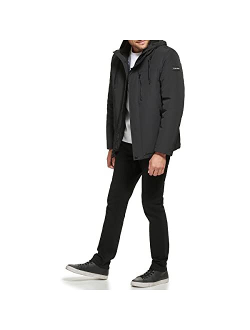Calvin Klein Men's Arctic Faille 3 in 1 Systems Jacket