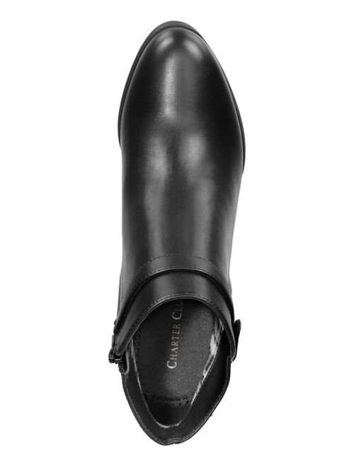 CHARTER CLUB Women's Pixxy Dress Booties, Created for Macy's