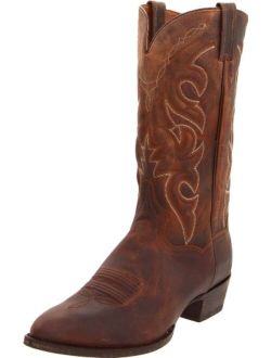 Boots Mens Renegade Round Toe Boots Mid Calf - Brown