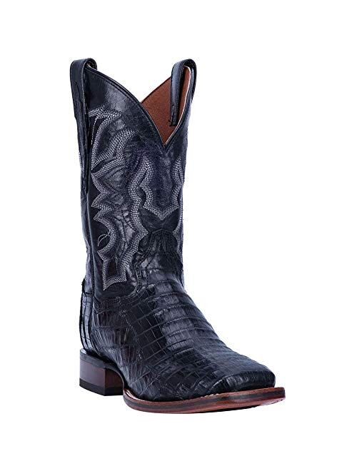 Dan Post Men's Kingsly Caiman Square Toe Cowboy Boots Western