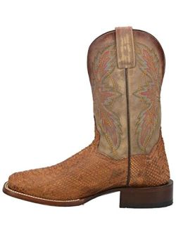 Men's Dry Gulch Python Exotic Boot Wide Square Toe