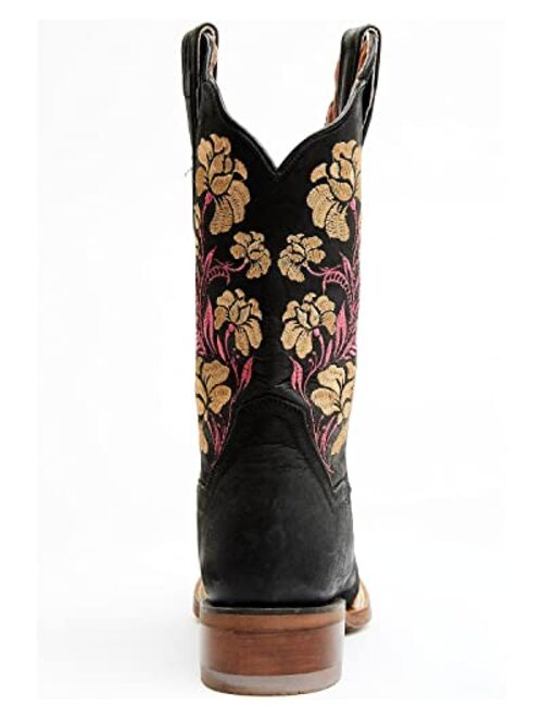 Dan Post Women's Asteria Floral Western Boot Square Toe - Dp4933