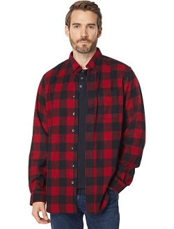 Scotch Plaid Flannel Traditional Fit Shirt - Tall