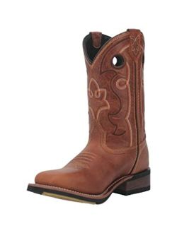 Women's Jesse Performance Leather Western Boot Wide Square Toe - Dp6052