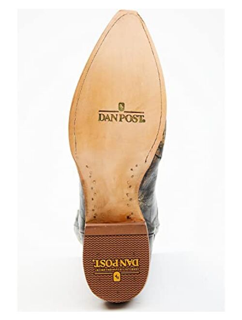 Dan Post Men's 13" Skull Face Tall Western Boot Snip Toe - Dp3187