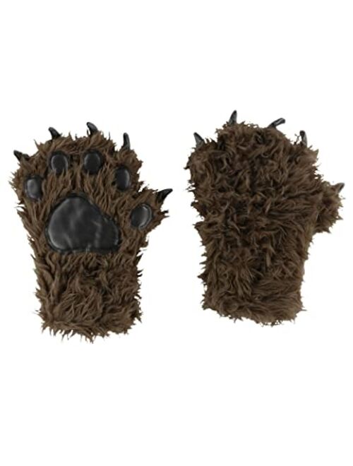 Lazy One Animal Paw Mittens for Adults and Kids