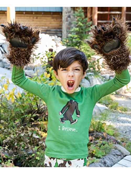 Lazy One Animal Paw Mittens for Adults and Kids