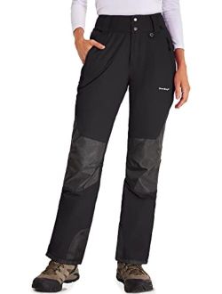 BenBoy Womens Snow Ski Pants Snowboard Insulated Waterproof Windproof Ripstop Winter Pants