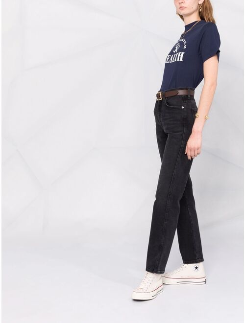 AGOLDE high-rise flared jeans