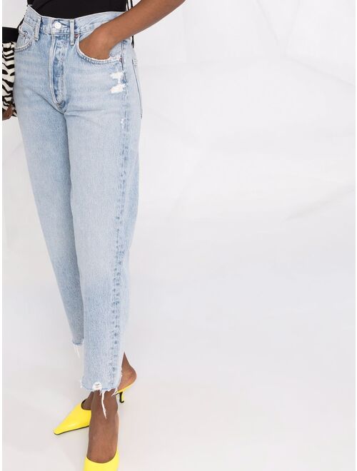AGOLDE '90s cropped jeans
