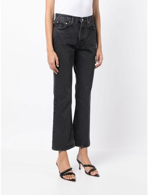 AGOLDE high rise bootcut jeans