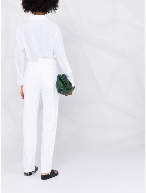 AGOLDE crossover slim-cut jeans