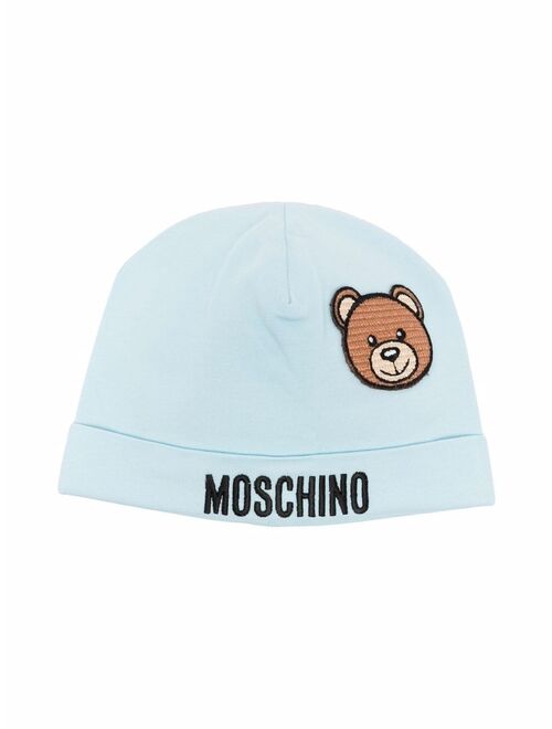 Moschino Kids Teddy Bear motif beanie