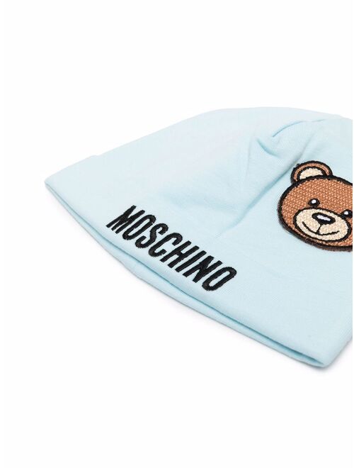Moschino Kids Teddy Bear motif beanie