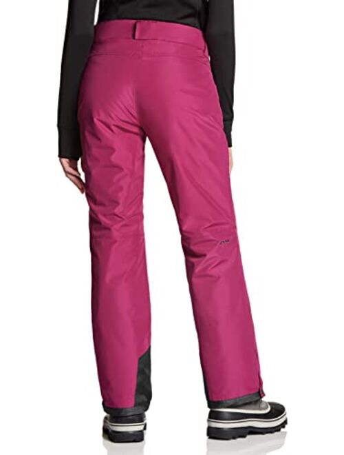 TSLA Women's Winter Snow Pants, Waterproof Insulated Ski Pants, Ripstop Snowboard Bottoms