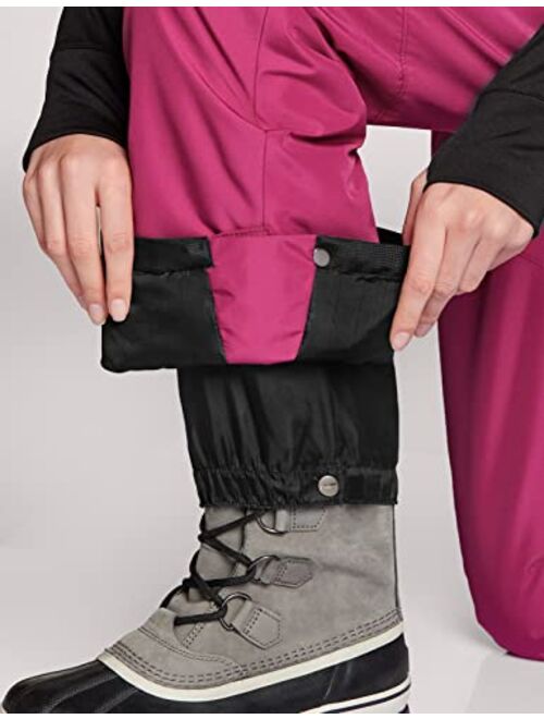 TSLA Women's Winter Snow Pants, Waterproof Insulated Ski Pants, Ripstop Snowboard Bottoms