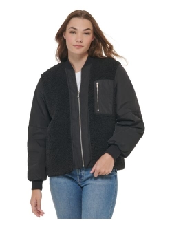 Women's Zip Front Sherpa Jacket