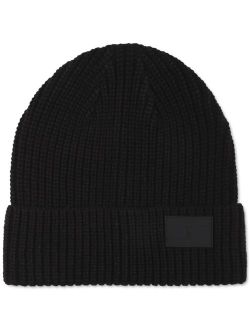 Men's Shaker Cuff Hat Beanie with Ghost Patch