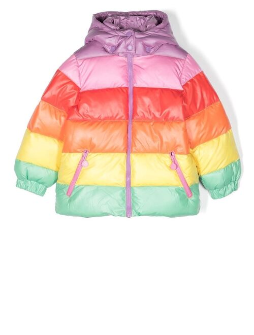 Stella McCartney Kids zip-up padded jacket