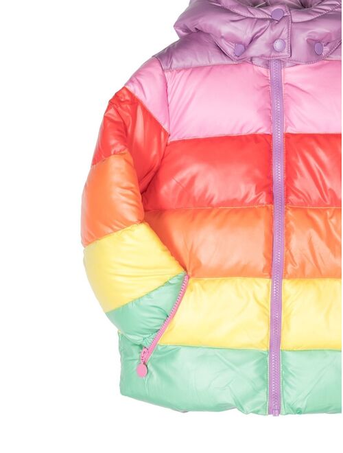 Stella McCartney Kids zip-up padded jacket