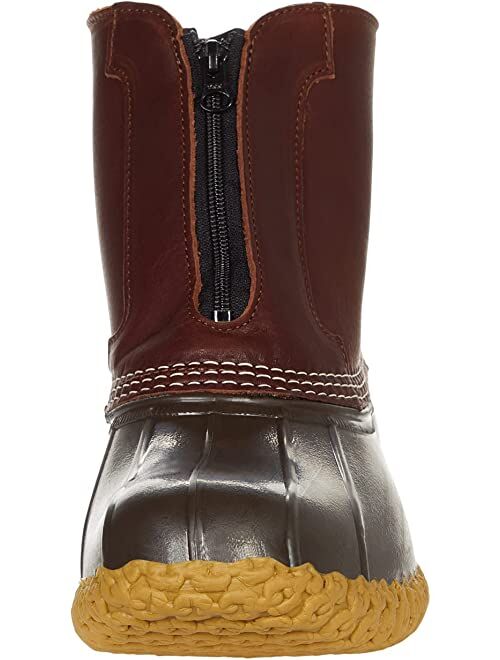 L.L.Bean Bean Boot 8" Zip Front Fleece Lined