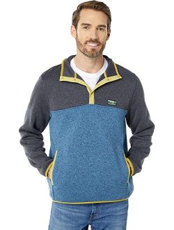 Sweater Fleece Pullover Color-Block Regular