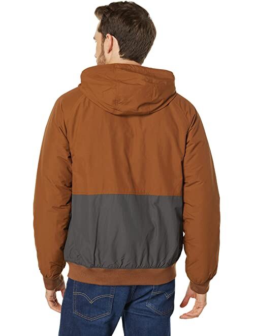 L.L.Bean Insulated Bomber Hoodie Color-Block