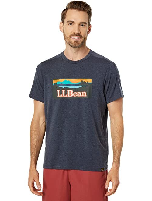 L.L.Bean Everyday SunSmart Tee Short Sleeve Graphic