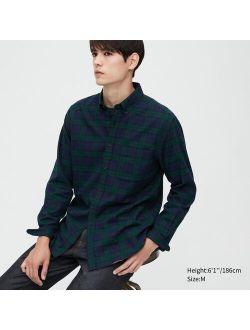 Flannel Checked Long-Sleeve Shirt
