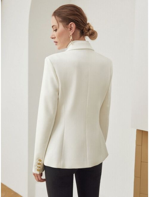 MOTF Premium Viscose Double Breasted Blazer