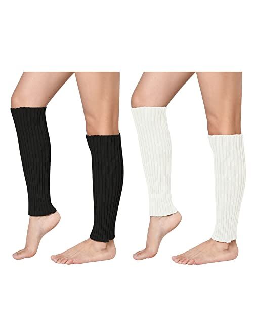 Sexybody Women's Leg Warmers Fashion Knit Leg Warmers Long Leg Socks Cute Fashion