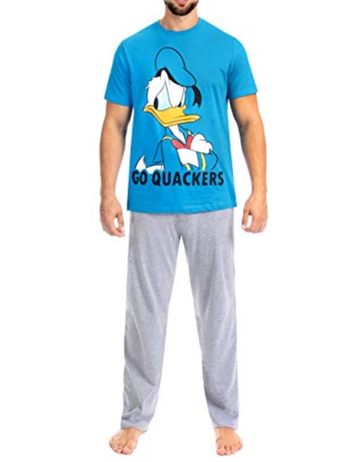 Disney Mens' Donald Duck Pajamas