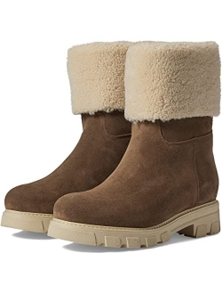 Aaron Shearling Shaft Suede Boot