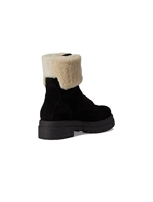 La Canadienne Victor Shearling Cuff Suede Boots