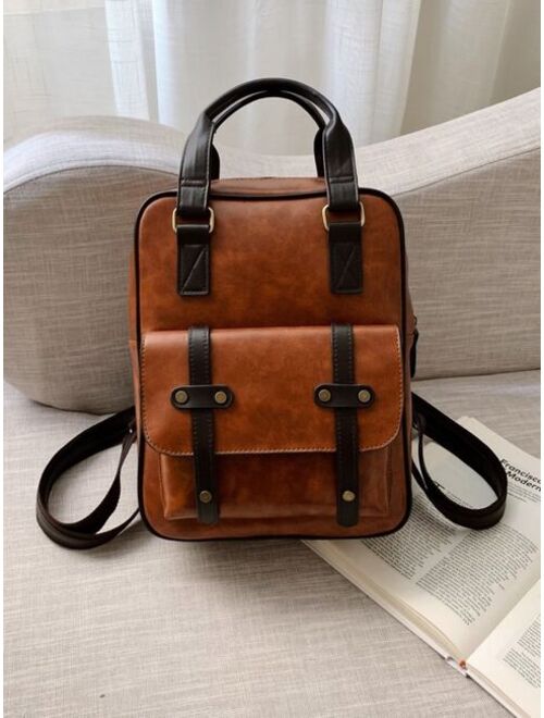 Shein Casualor1233 Accessory Store Minimalist Classic Backpack