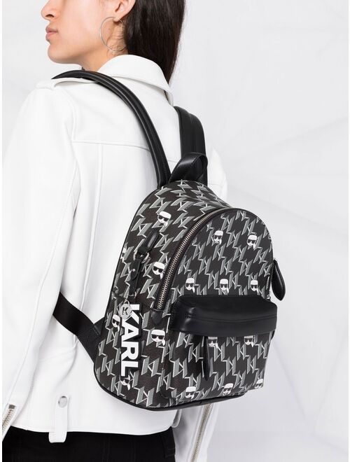 Karl Lagerfeld small K/Ikonik backpack