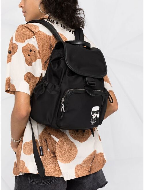 Karl Lagerfeld K/Ikonik recycled-nylon backpack