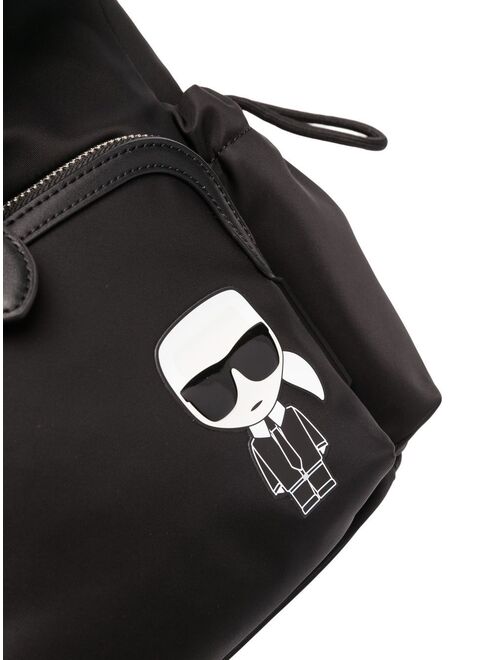 Karl Lagerfeld K/Ikonik recycled-nylon backpack