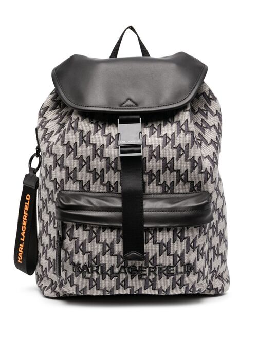 Karl Lagerfeld K/Monogram jacquard backpack