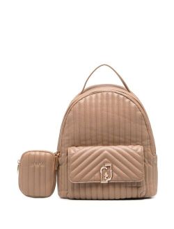 LIU JO Eco-friendly quilted backpack