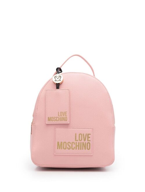 Love Moschino logo-print backpack