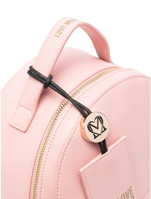 Love Moschino logo-print backpack