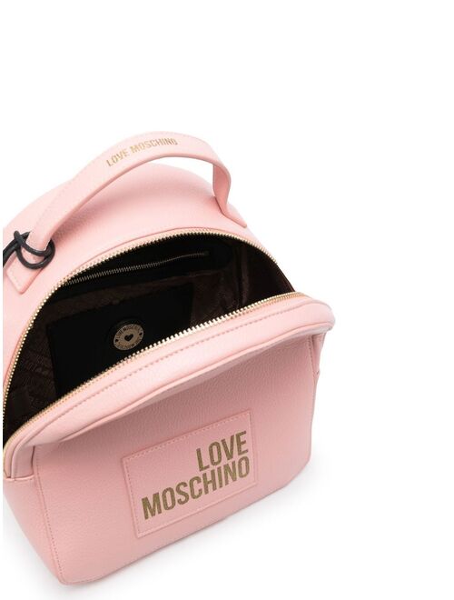 Love Moschino logo-print backpack