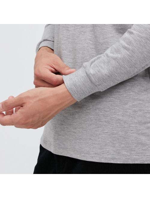 Uniqlo HEATTECH Extra Warm Cotton Crew Neck T-Shirt