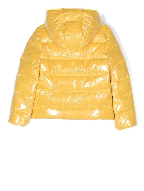 Goose Tech high-shine padded jacket