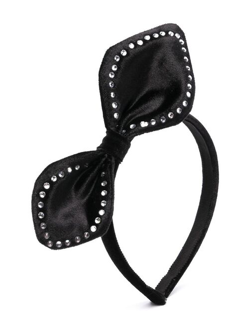 Monnalisa bow-detail head band