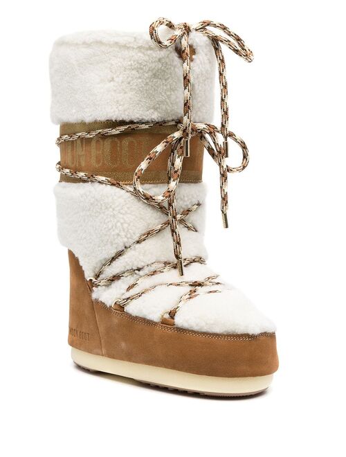 Moon Boot LAB69 Icon shearling snow boots
