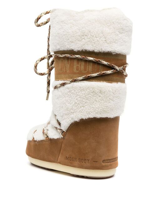 Moon Boot LAB69 Icon shearling snow boots